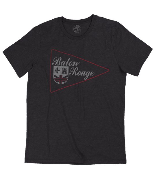 Black Baton Rouge Flag Shirt