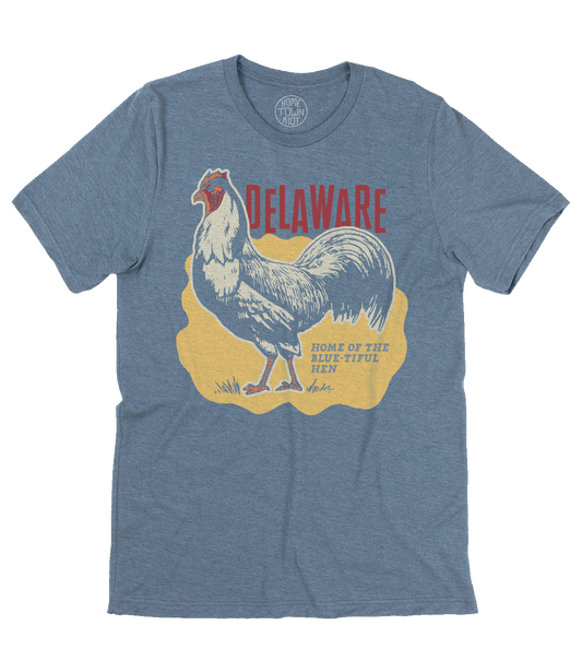 Blue Hen Chicken State Bird Shirt