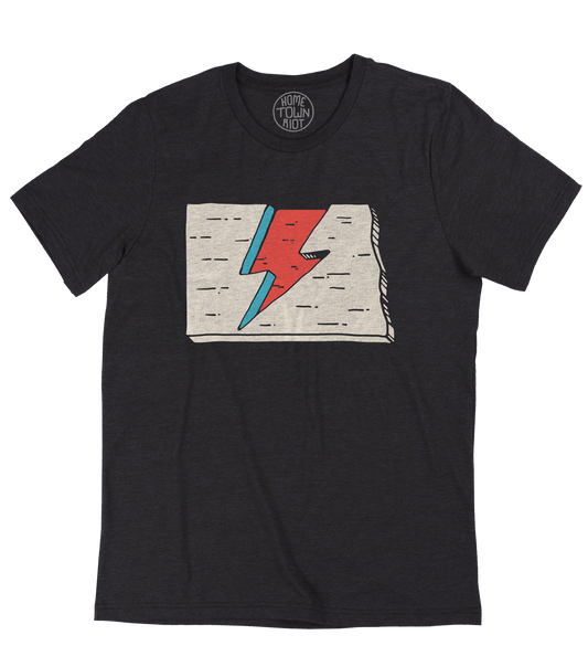 North Dakota Bowie Lightning Bolt Shirt