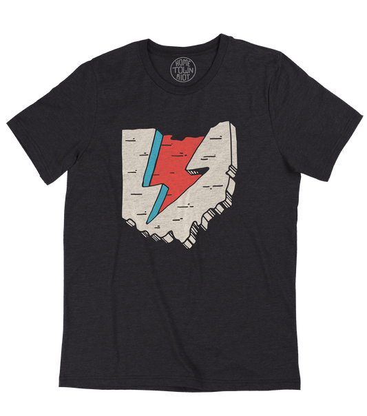 Ohio Bowie Lightning Bolt Shirt