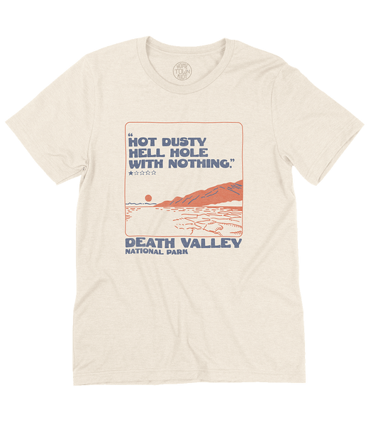Death Valley National Park 1 Star Review Shirt