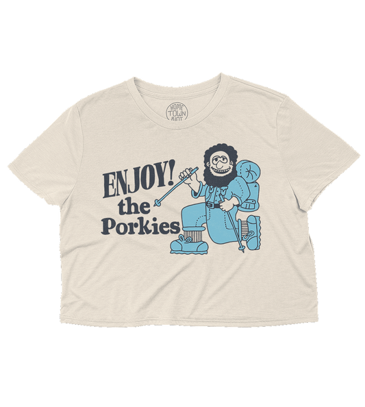 Enjoy the Porkies Crop Top