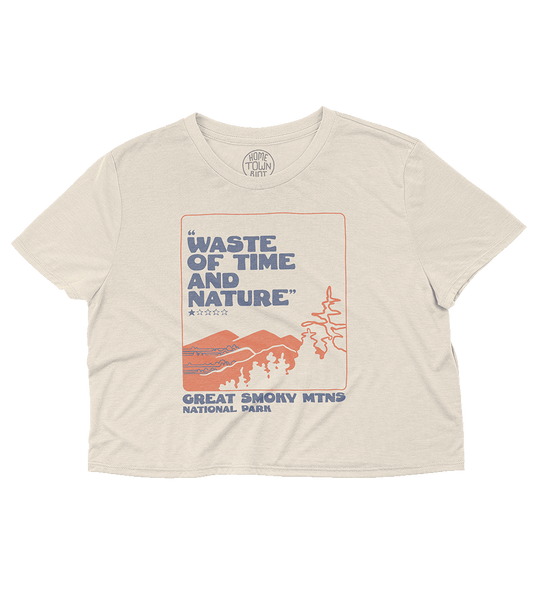 Great Smoky Mountains National Park 1 Star Crop Top