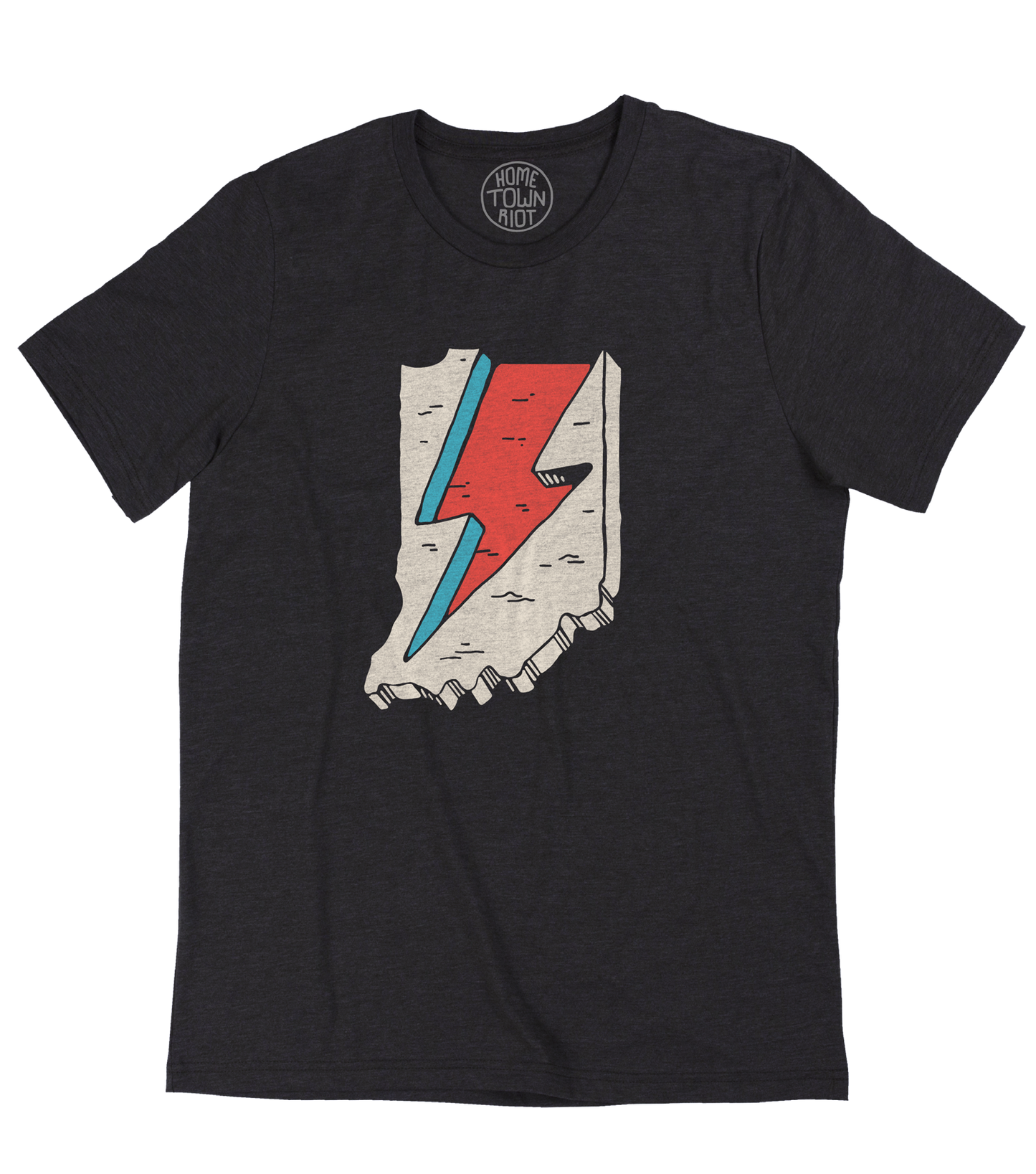 Indiana Bowie Lightning Bolt Shirt