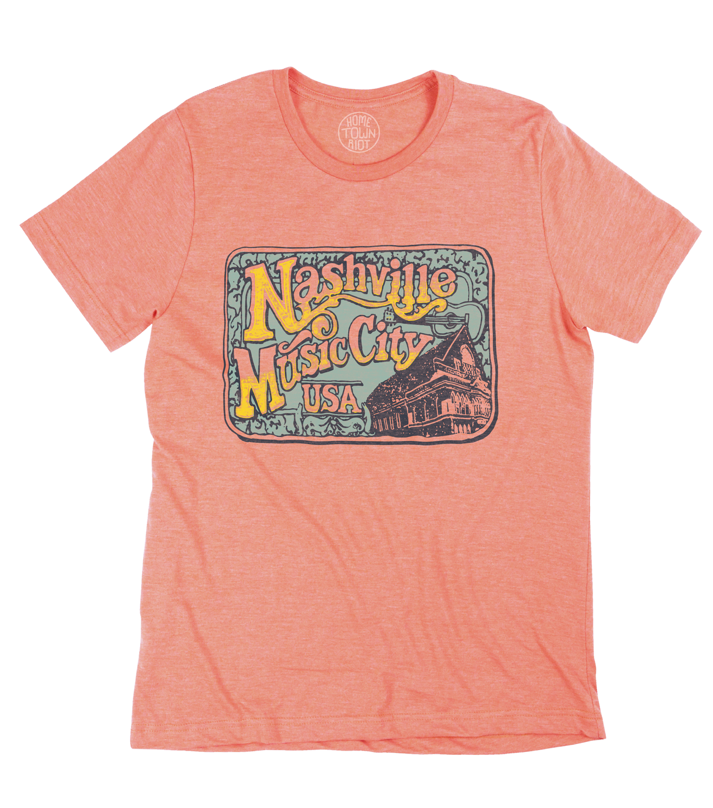 Nashville Music City Throwback Shirt