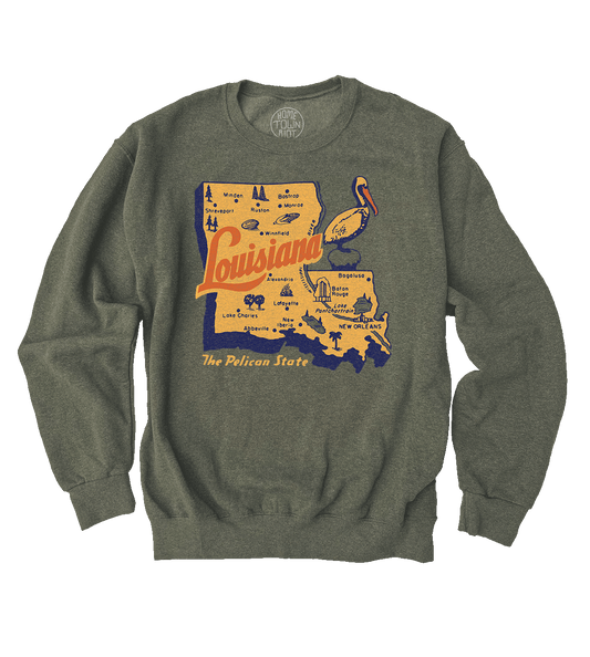 The Pelican State Louisiana Sweatshirt