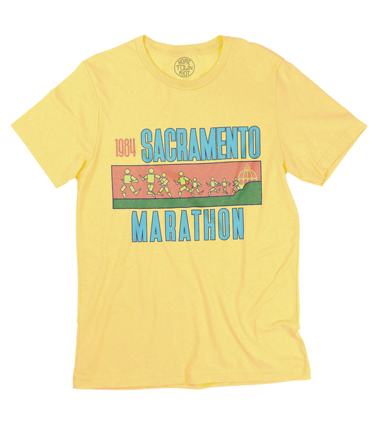 Sacramento Marathon 1984 Throwback Shirt