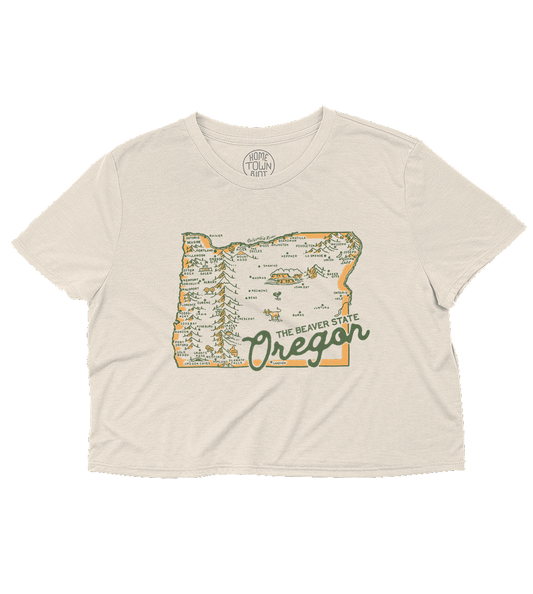 The Beaver State Crop Top