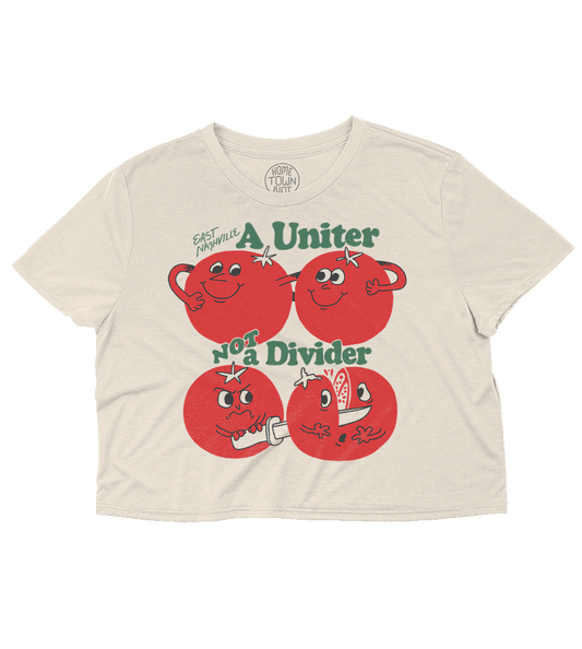Tomato Art Fest Uniter Divider Crop Top