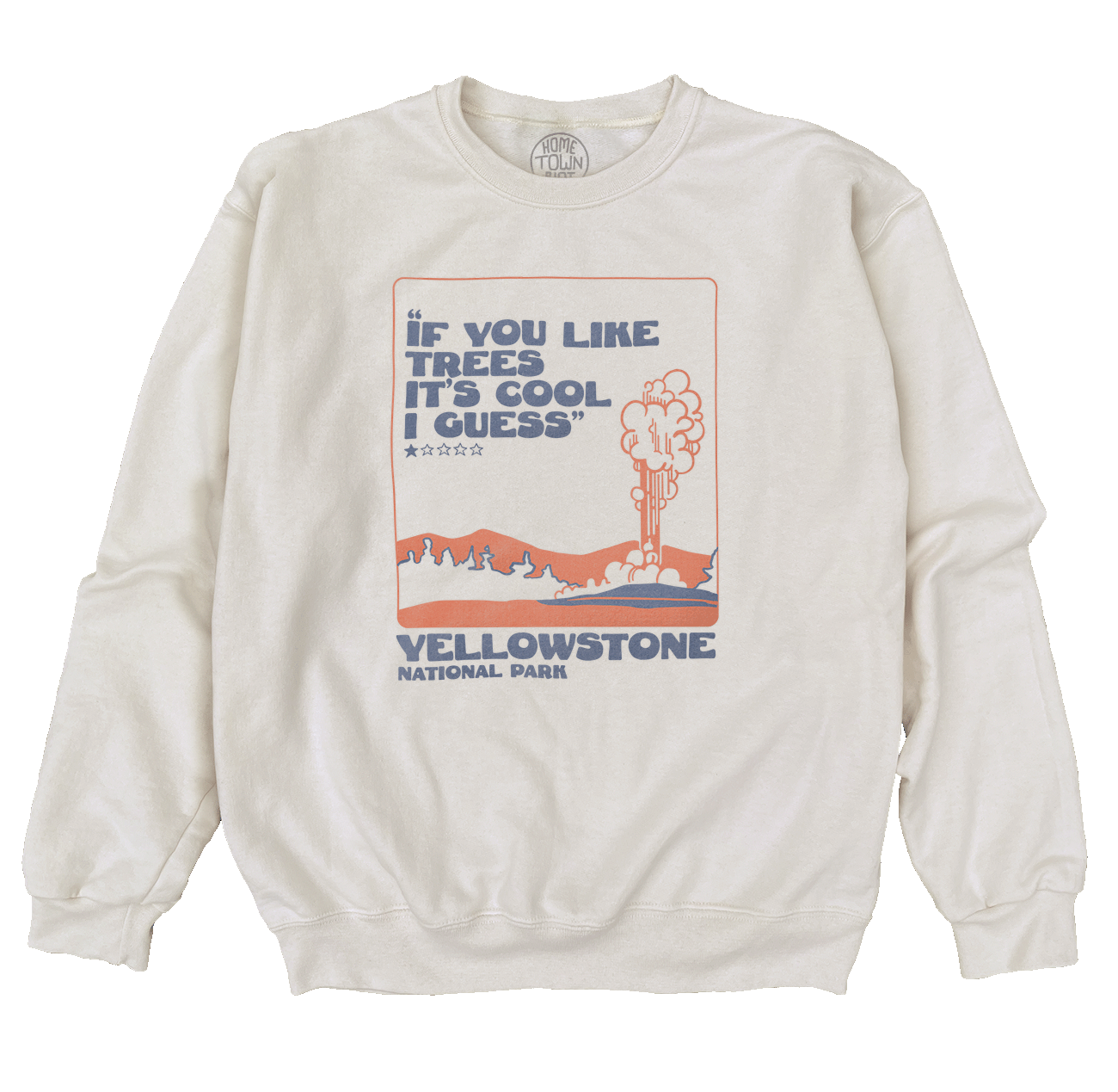 Yellowstone National Park 1 Star Sweatshirt