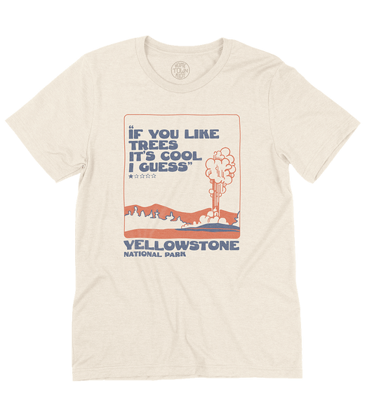Yellowstone National Park 1 Star Review Shirt