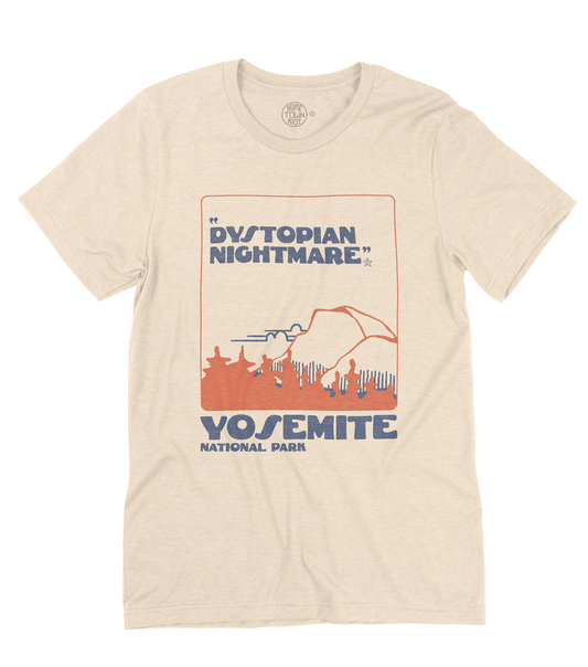 Yosemite National Park 1 Star Review Shirt