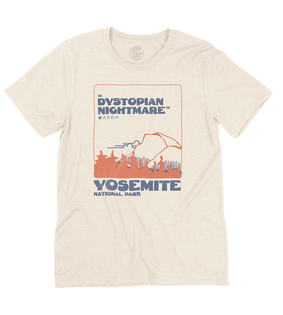 Yosemite National Park 1 Star Review Shirt