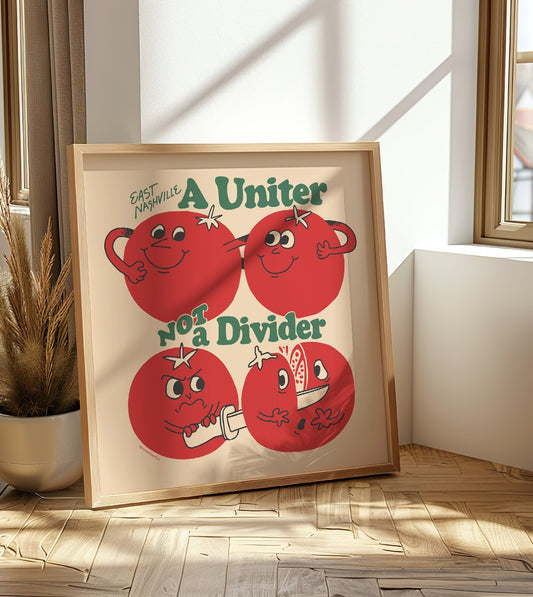 Tomato Art Fest Uniter Divider Print
