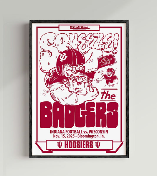 Game 11 VS Wisconsin Print
