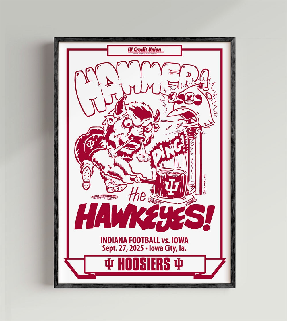 Game 5 VS Iowa Print