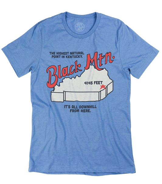 Black Mountain Highest Point Shirt - HomeTownRiot