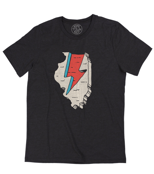 Illinois Bowie Lightning Bolt Shirt