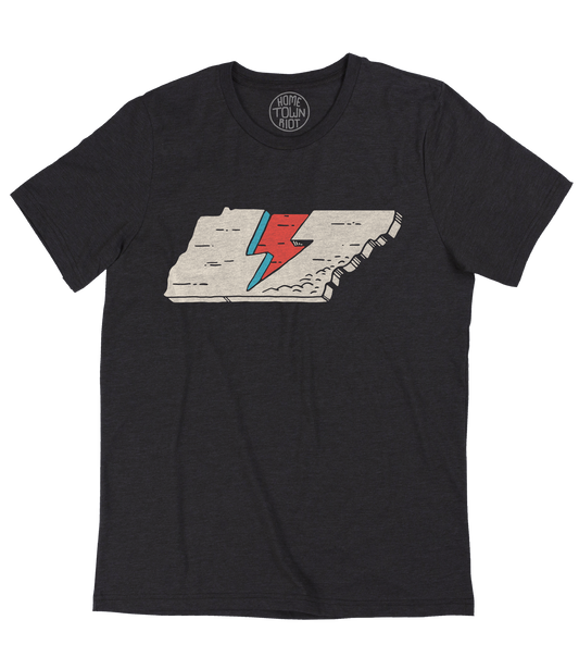 Tennessee Bowie Lightning Bolt Shirt