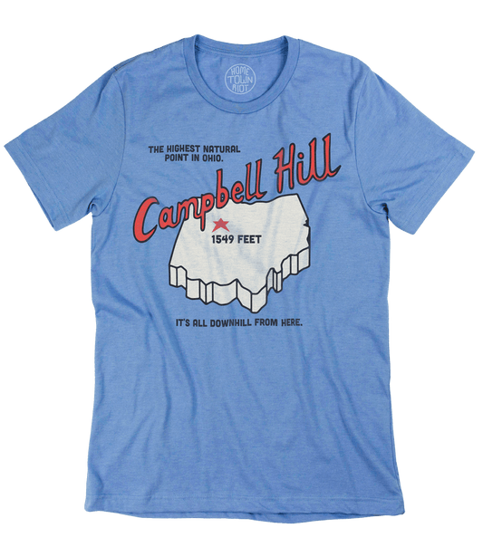 Campbell Hill Highest Point Shirt - HomeTownRiot