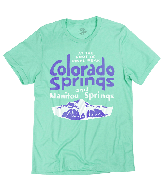 Colorado Springs and Manitou Springs Shirt | HomeTown Riot