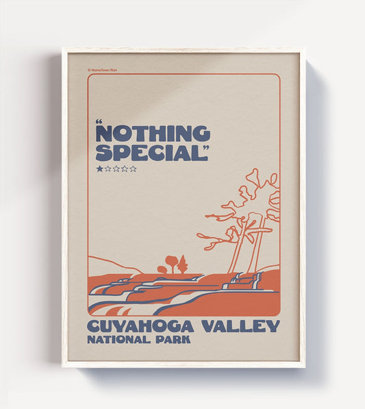 Cuyahoga Valley National Park 1 Star Review Print