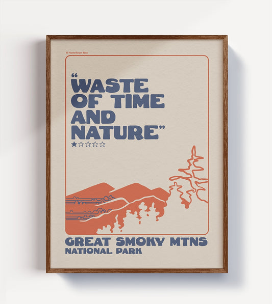 Great Smoky Mountains National Park 1 Star Review Print
