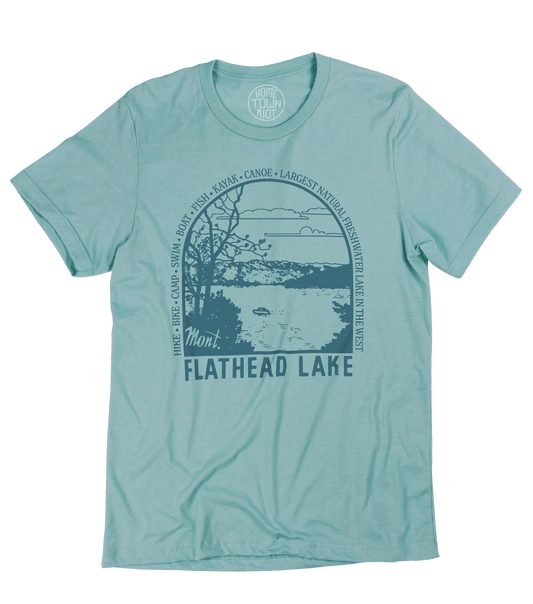 Flathead Lake Arch Shirt - HomeTownRiot