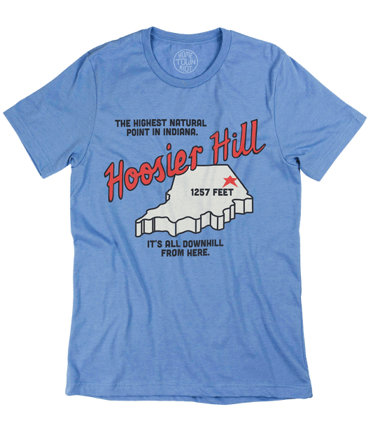 Hoosier Hill Highest Point Shirt - HomeTownRiot