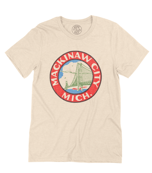 Mackinaw City Bridge Shirt - HomeTownRiot