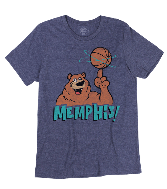 Memphis Basketball Bear Shirt - HomeTownRiot