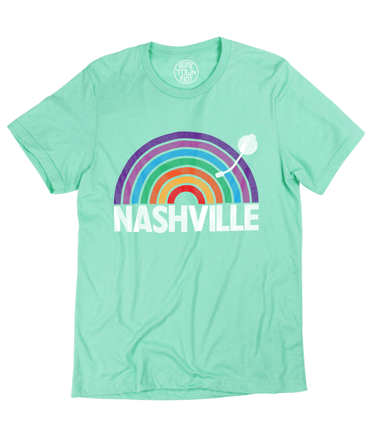 Nashville Rainbow Record Shirt - HomeTownRiot