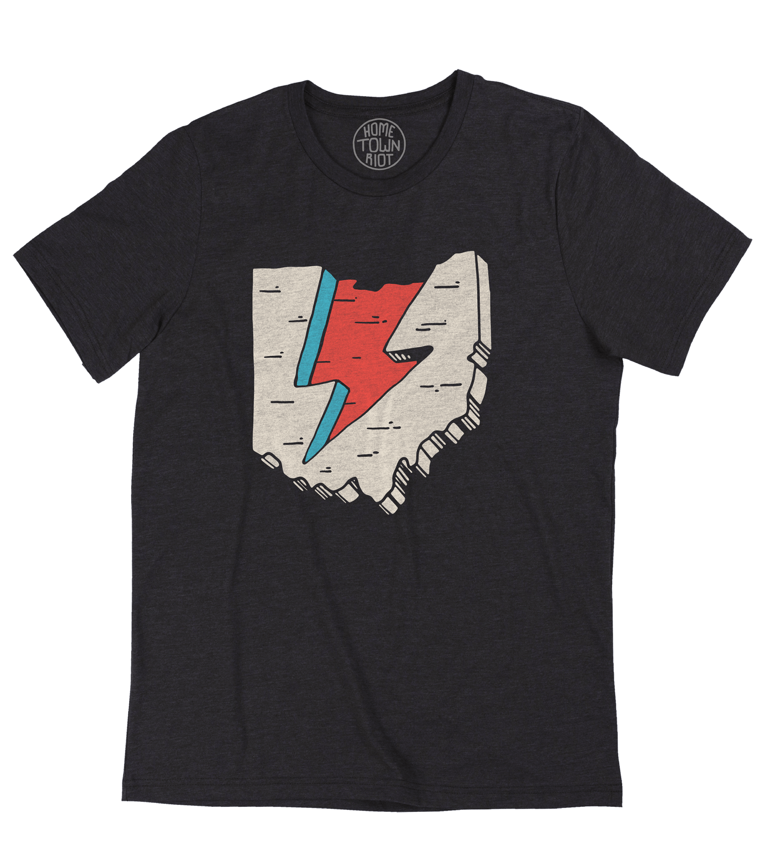 Ohio Bowie Lightning Bolt Shirt - HomeTownRiot