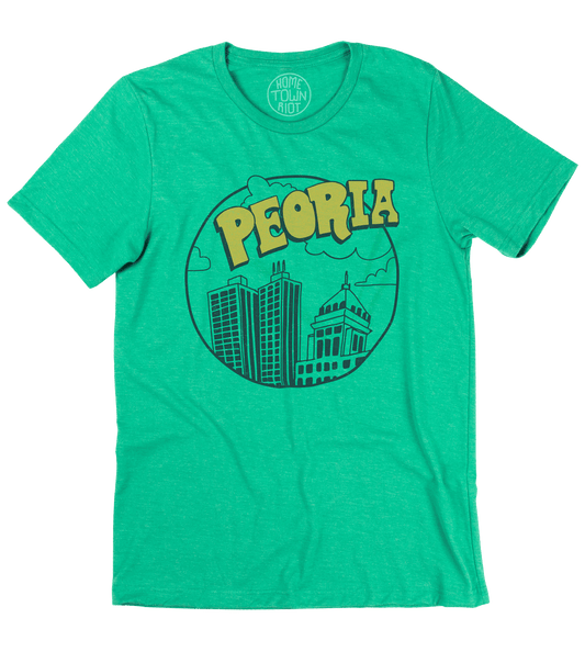 Peoria Skyline Shirt - HomeTownRiot