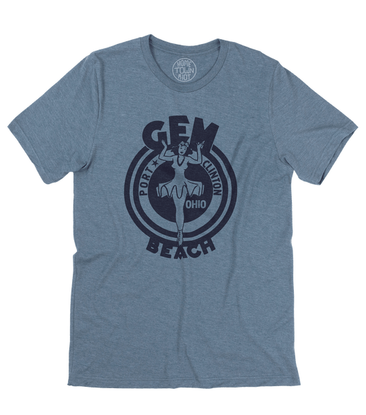 Port Clinton Gem Beach Shirt - HomeTownRiot