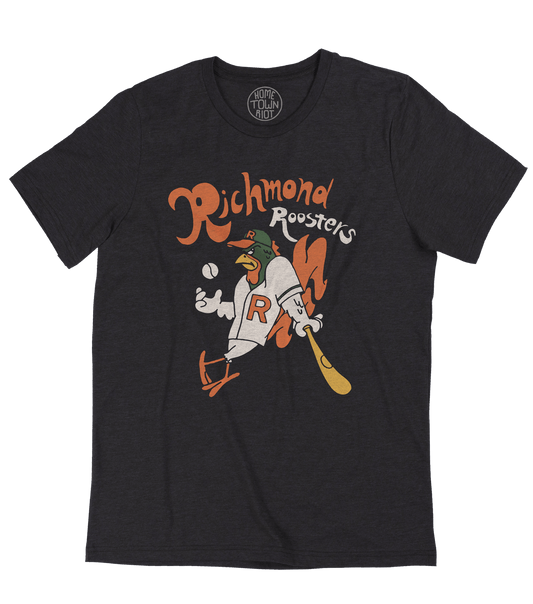 Richmond Roosters Throwback Baseball Shirt - HomeTownRiot