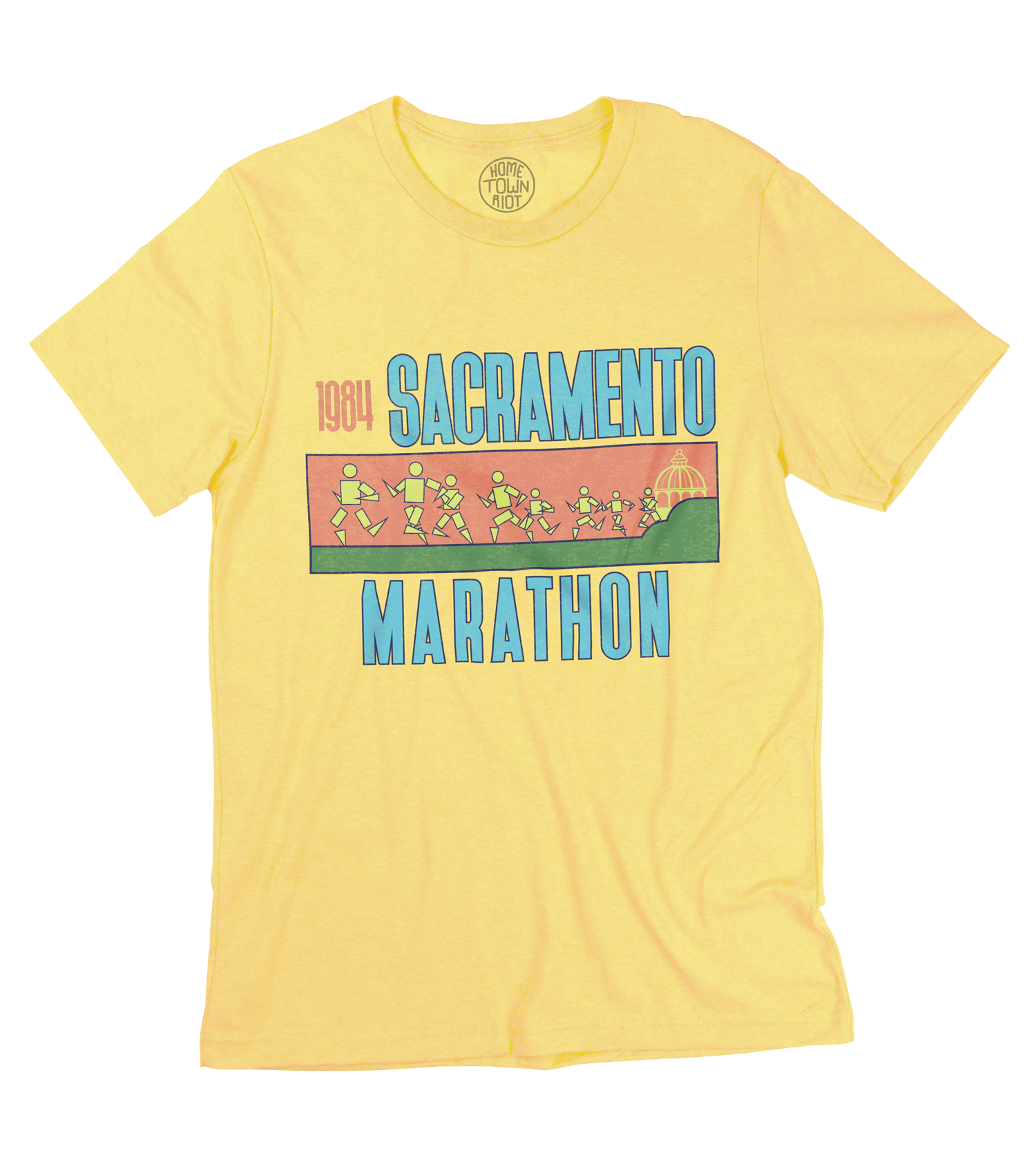 Sacramento Marathon 1984 Throwback Shirt - HomeTownRiot