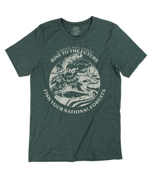 Shawnee National Forest Rise Shirt - HomeTownRiot