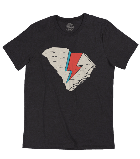 South Carolina Bowie Lightning Bolt Shirt - HomeTownRiot