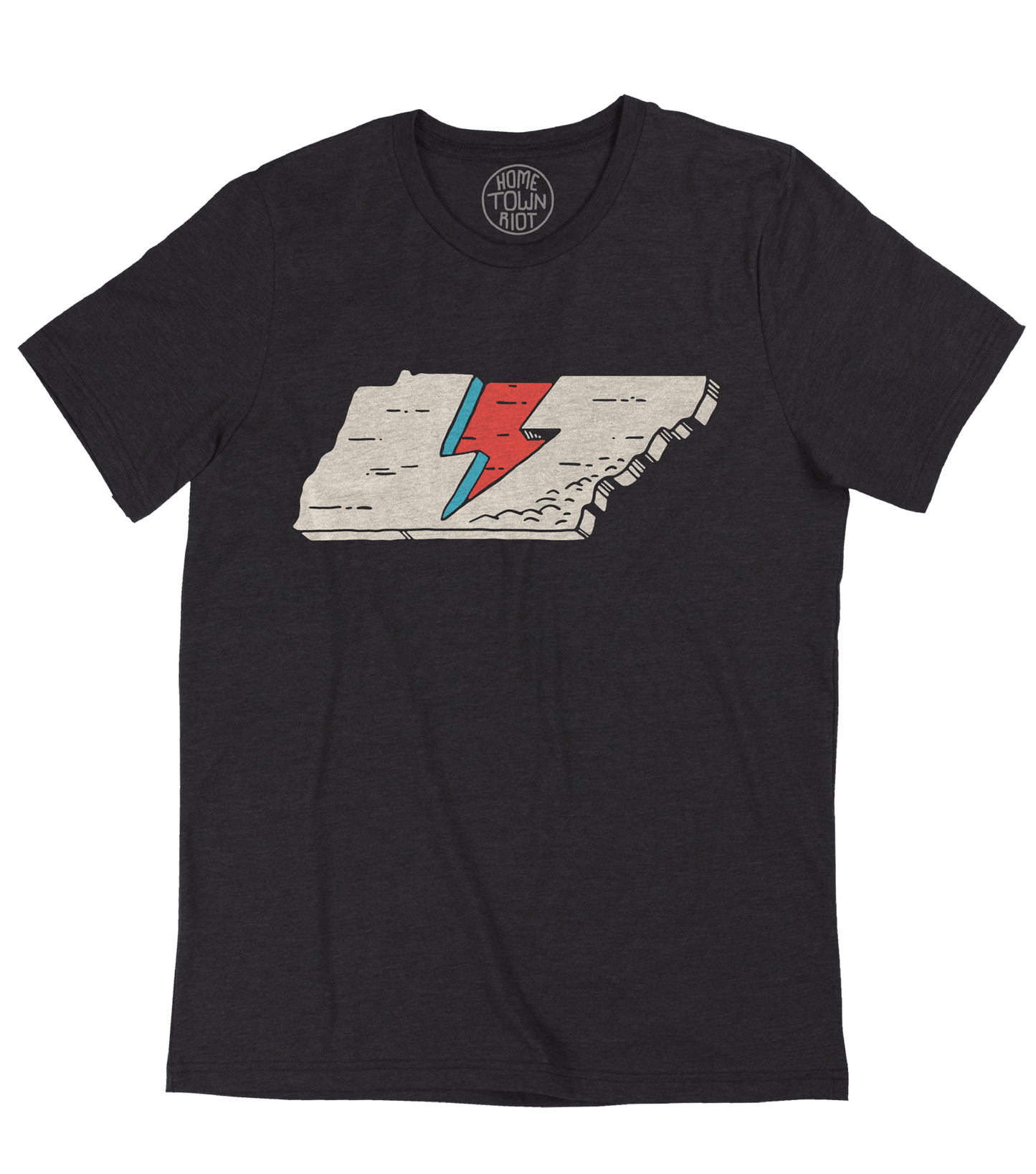 Tennessee Bowie Lightning Bolt Shirt - HomeTownRiot