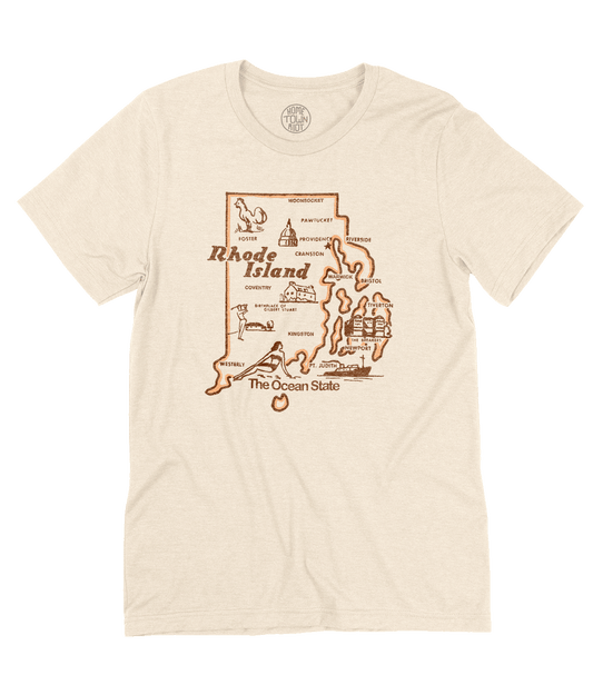 The Ocean State RI Shirt - HomeTownRiot