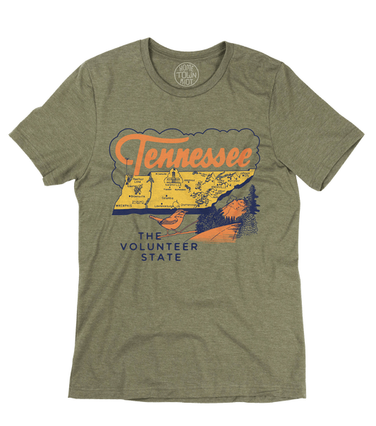 The Volunteer State Shirt - HomeTownRiot