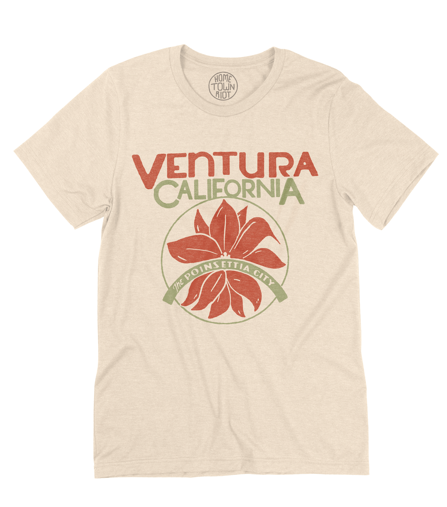 Ventura Poinsettia Shirt - HomeTownRiot