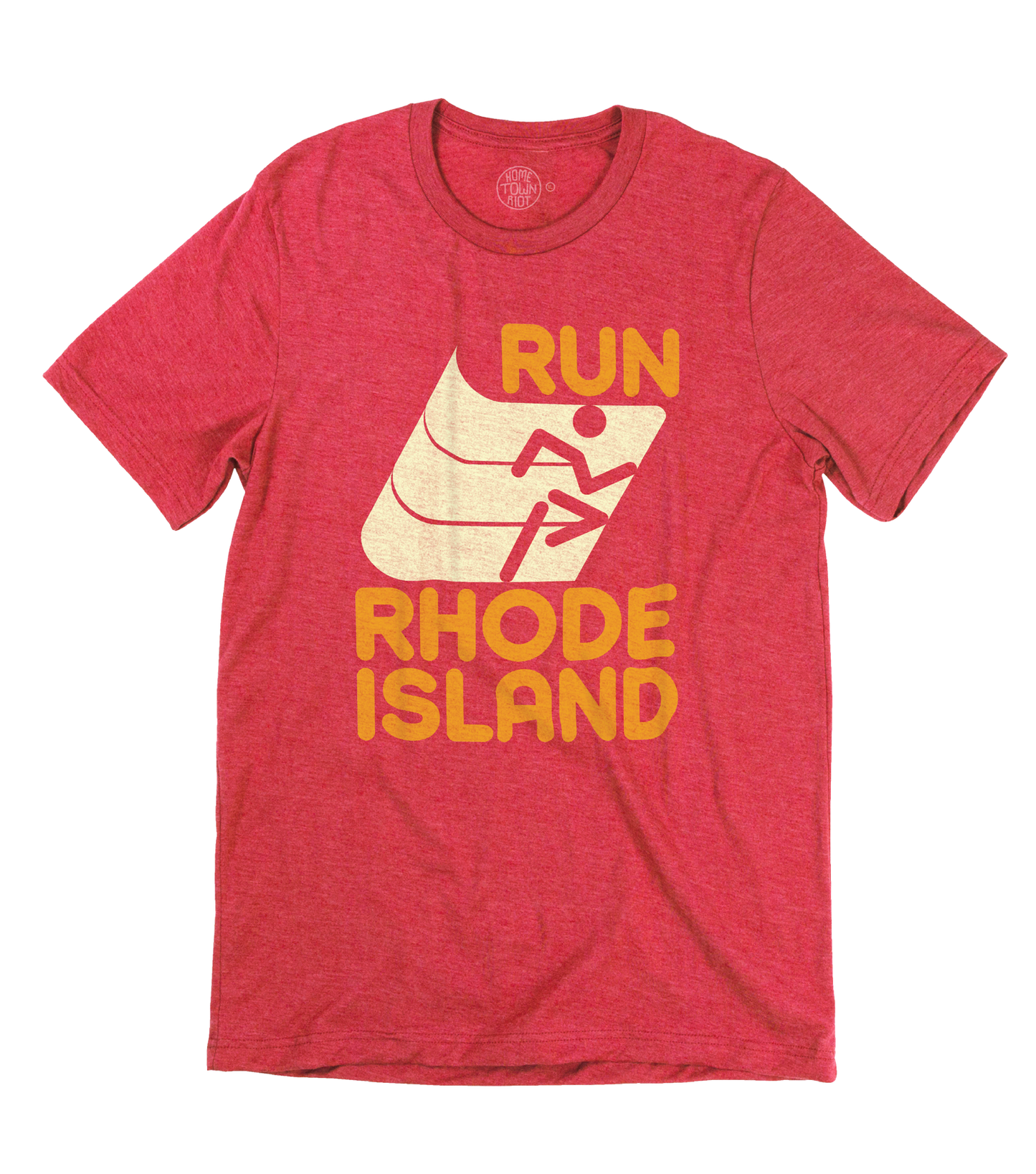 Run Rhode Island Shirt - HomeTownRiot