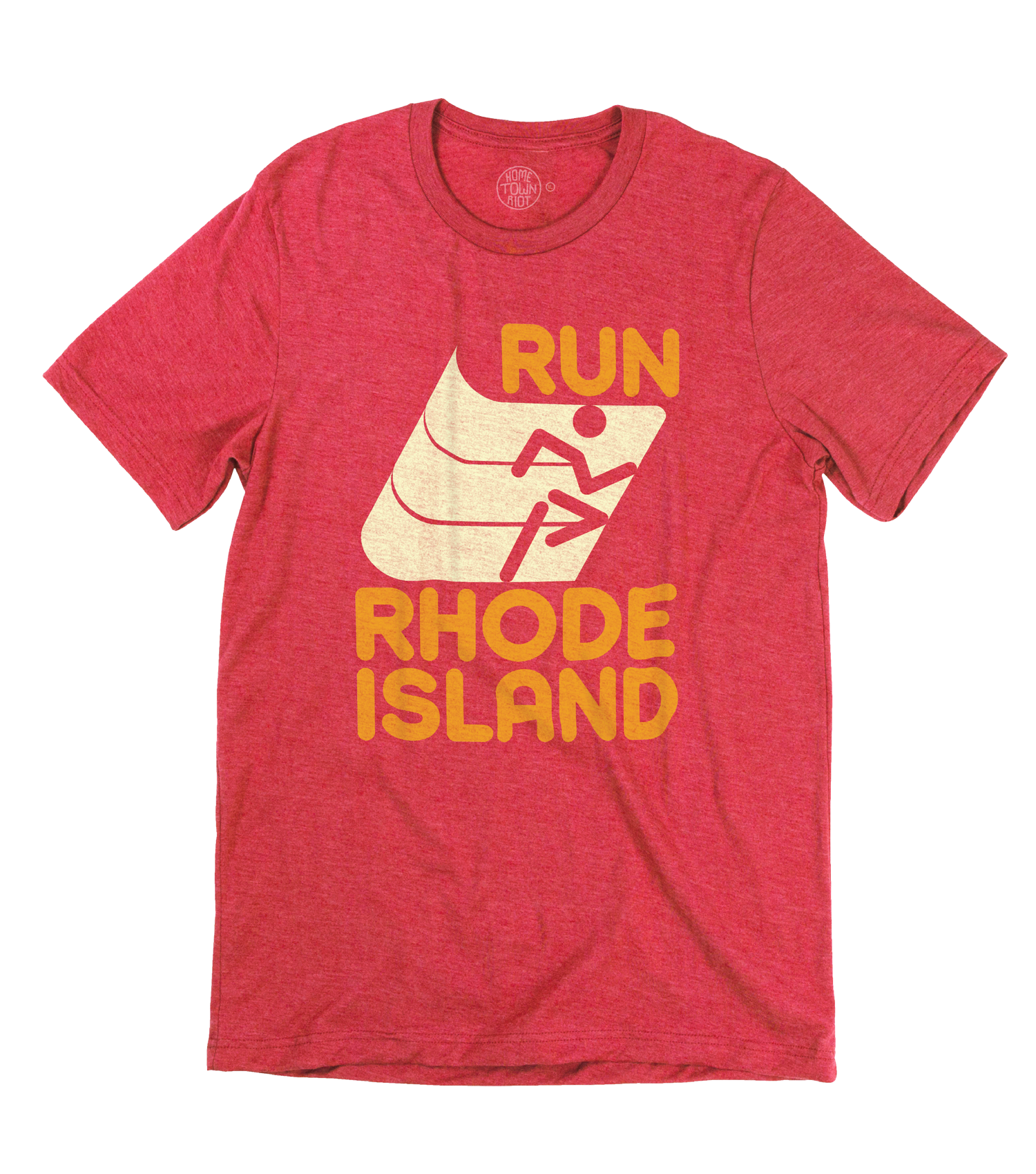 Run Rhode Island Shirt - HomeTownRiot