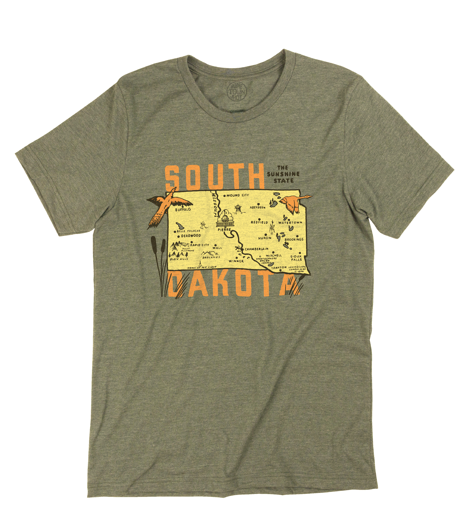 The Sunshine State South Dakota Shirt - HomeTownRiot