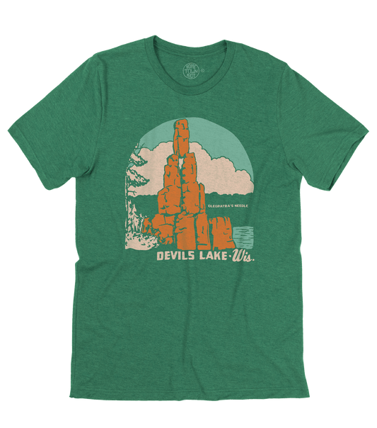 Cleopatra's Needle Devils Lake Shirt - HomeTownRiot