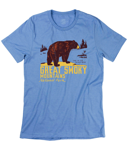 Great Smoky Mountains Bear Shirt - HomeTownRiot