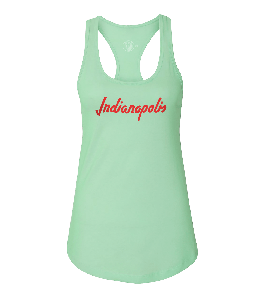 Indy Script Ladies Tank - HomeTownRiot