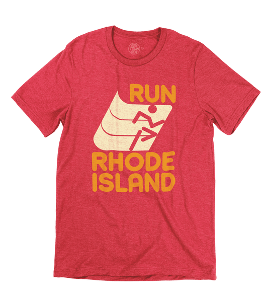 Run Rhode Island Shirt - HomeTownRiot